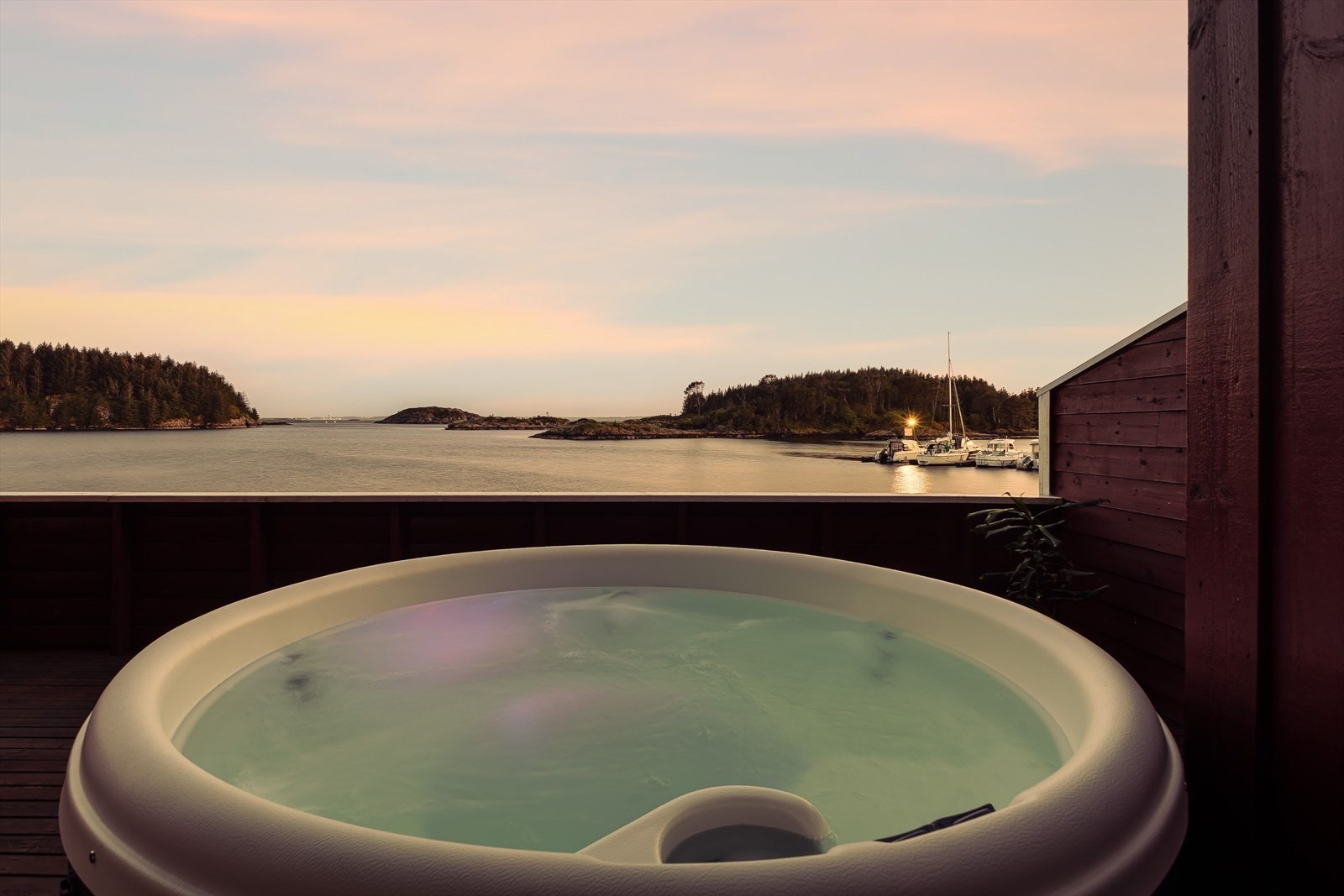 Boblebadet kan nytes hele året Galleribilde