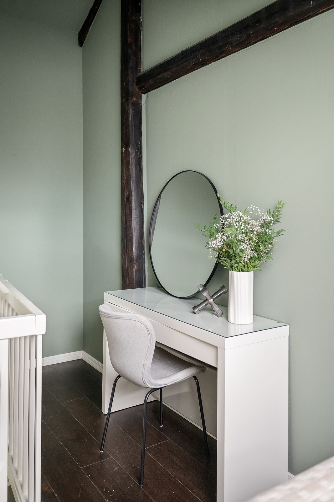 Rommet passer også fint som hjemmekontor Galleribilde