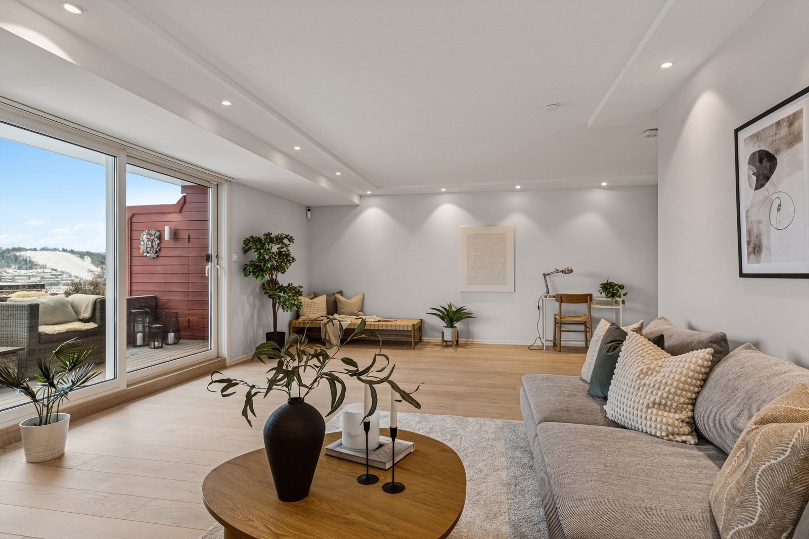 Hele leiligheten ble renovert i 2017. Galleribilde