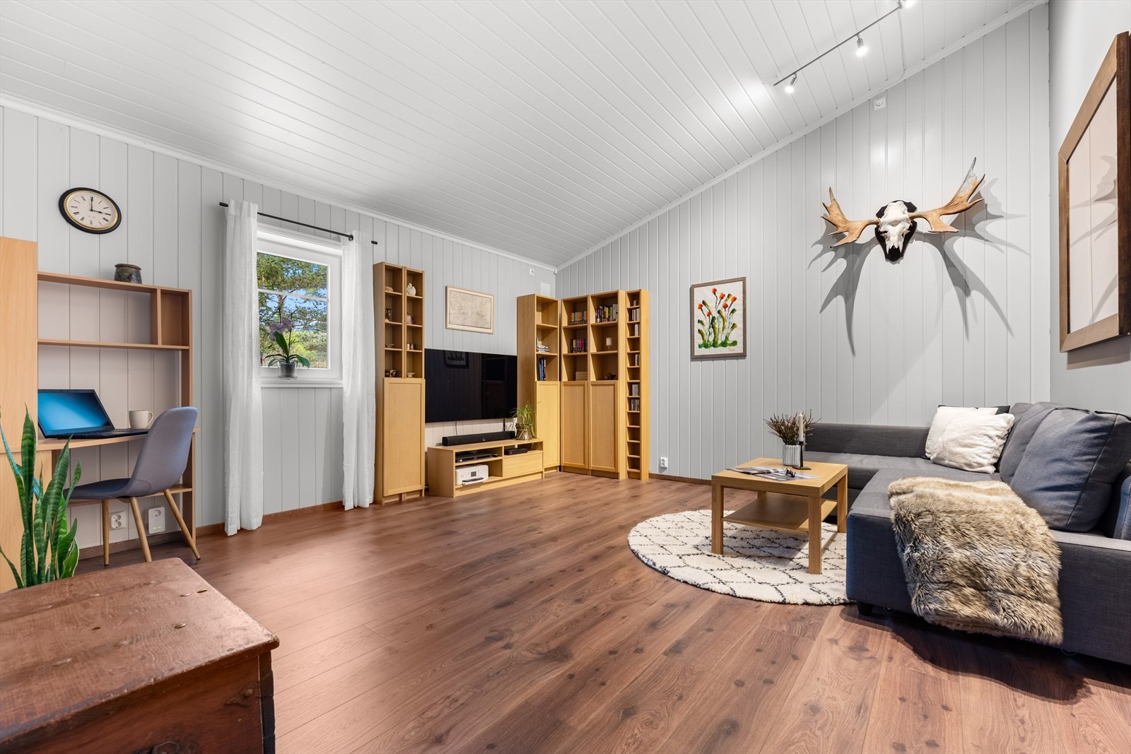 Tv-stue / kontor eller ekstra soverom. Galleribilde