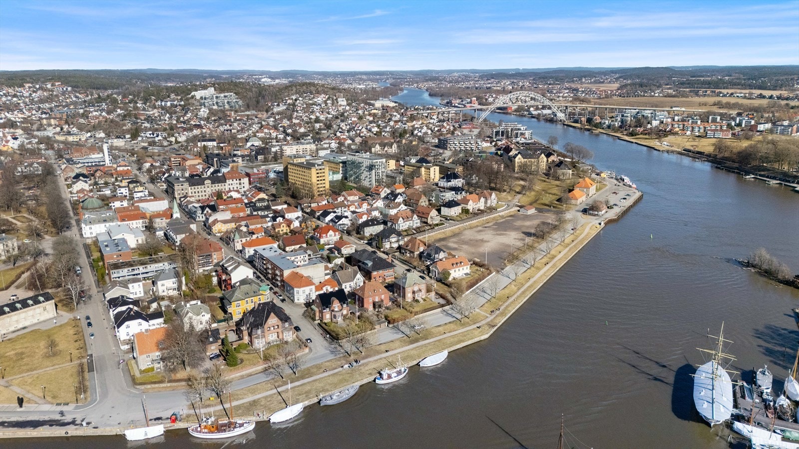 Her bor du i et område hvor etterspørselen alltid er høy - og hvor atmosfæren er vanskelig å finne andre steder. Galleribilde