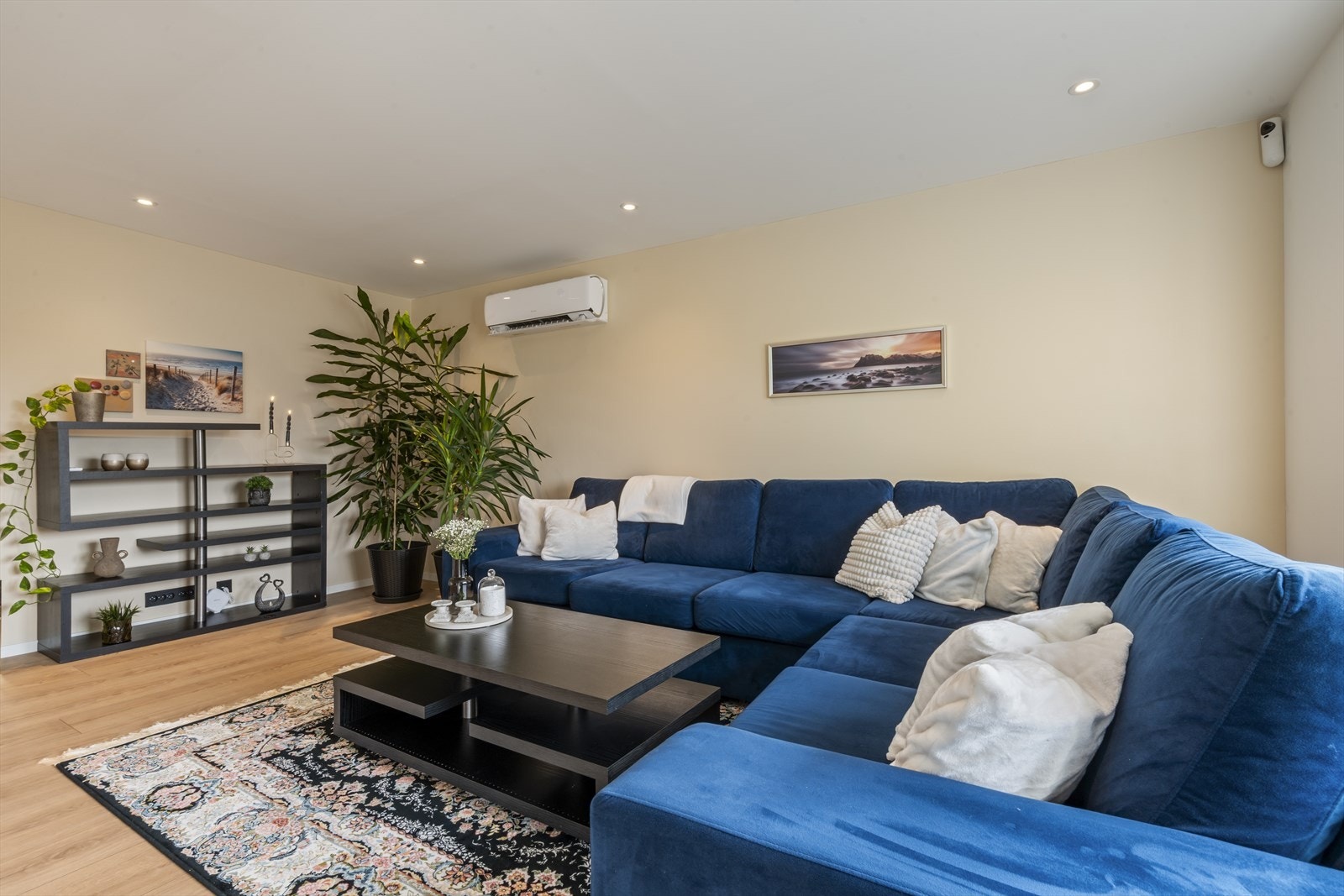 Lyse og lette fargevalg på overflatene Galleribilde