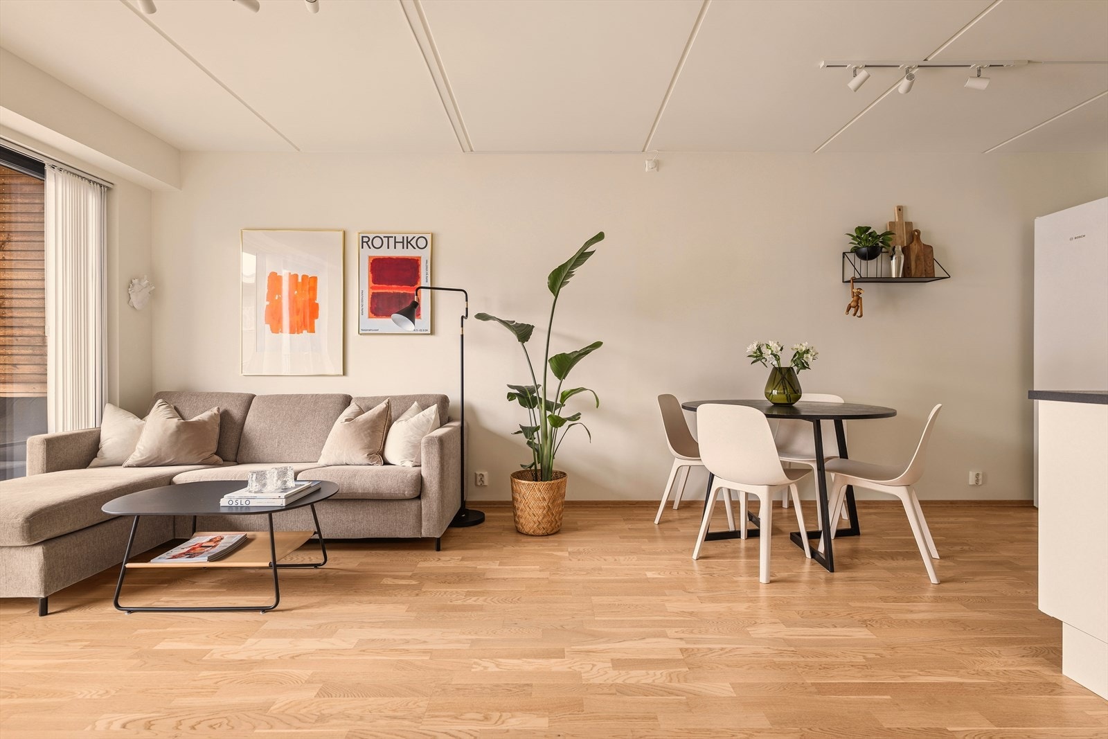 Parkett på gulv. Galleribilde