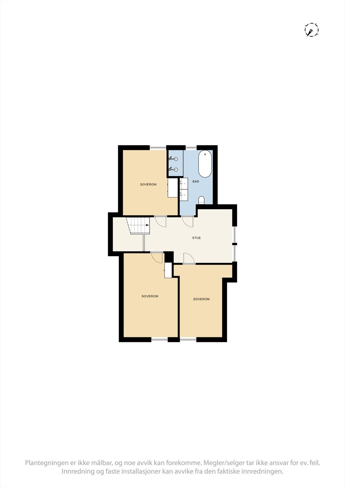 Plantegninger 3.etg Galleribilde