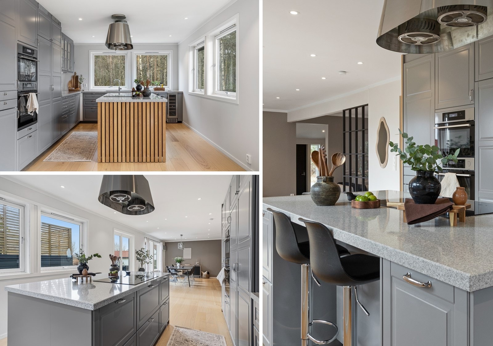 Perfekt for raske måltider, hyggelige samtaler og en ekstra sitteplass midt i hjertet av hjemmet. Galleribilde