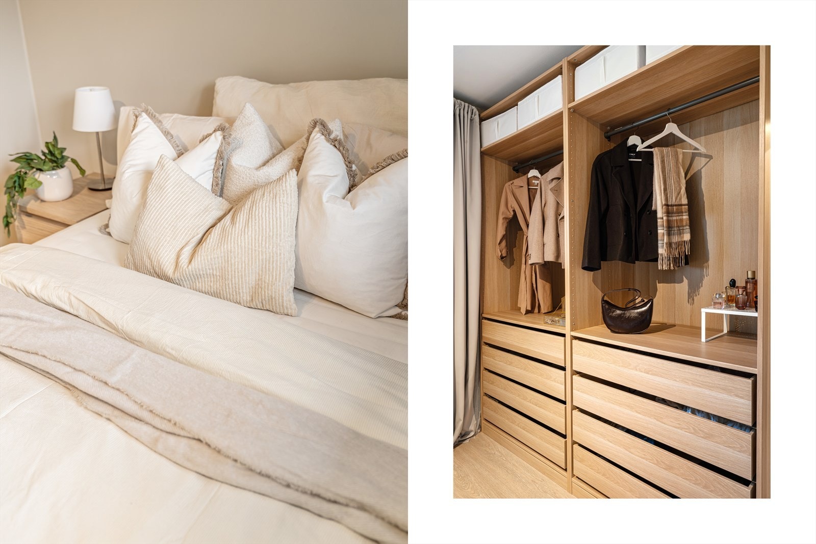 - Både lekkert og praktisk garderobeskap - Galleribilde