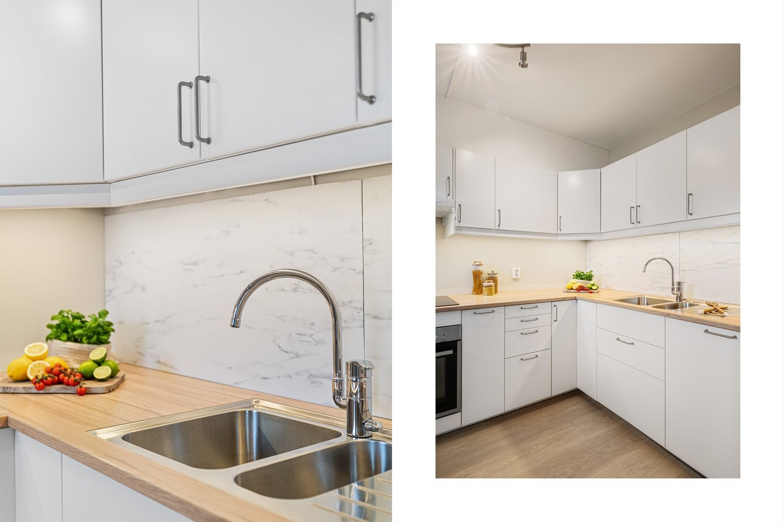 - Det er integrert stekeovn, induksjonsplatetopp og oppvaskmaskin. Til glede for ny eier! - Galleribilde