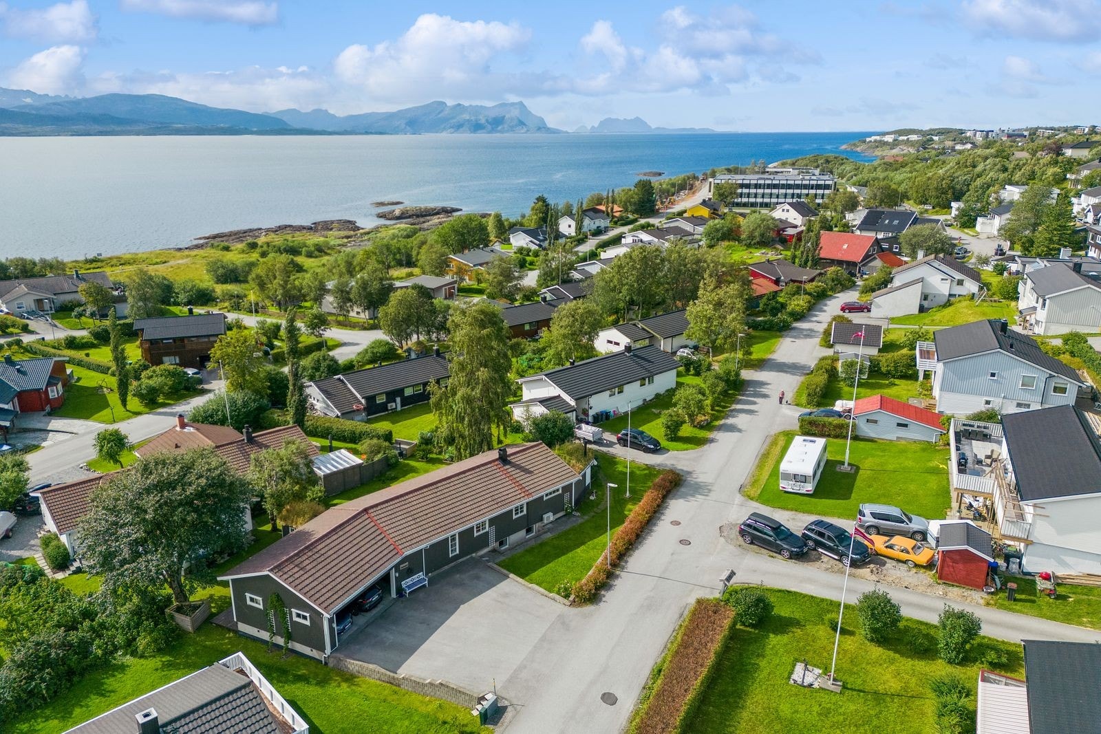 Området byr på flotte omgivelser rett utenfor døren. Galleribilde