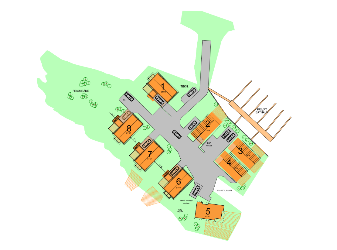 Situsjonsplan Galleribilde