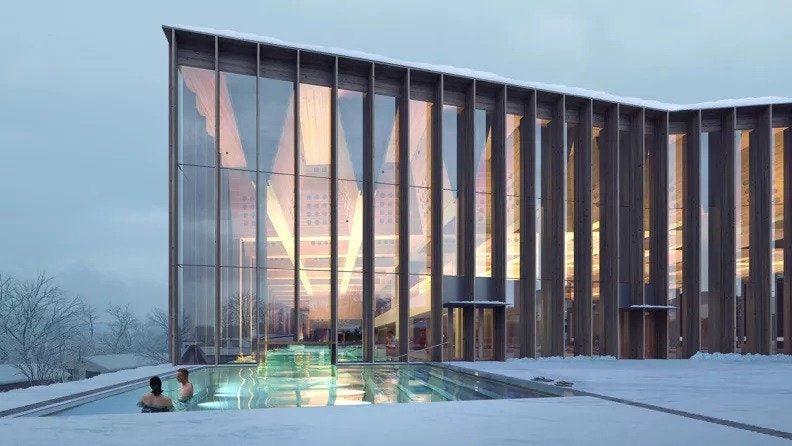 Det nye Tøyenbadet som åpnet i januar 2025 er byens største badeanlegg. Galleribilde