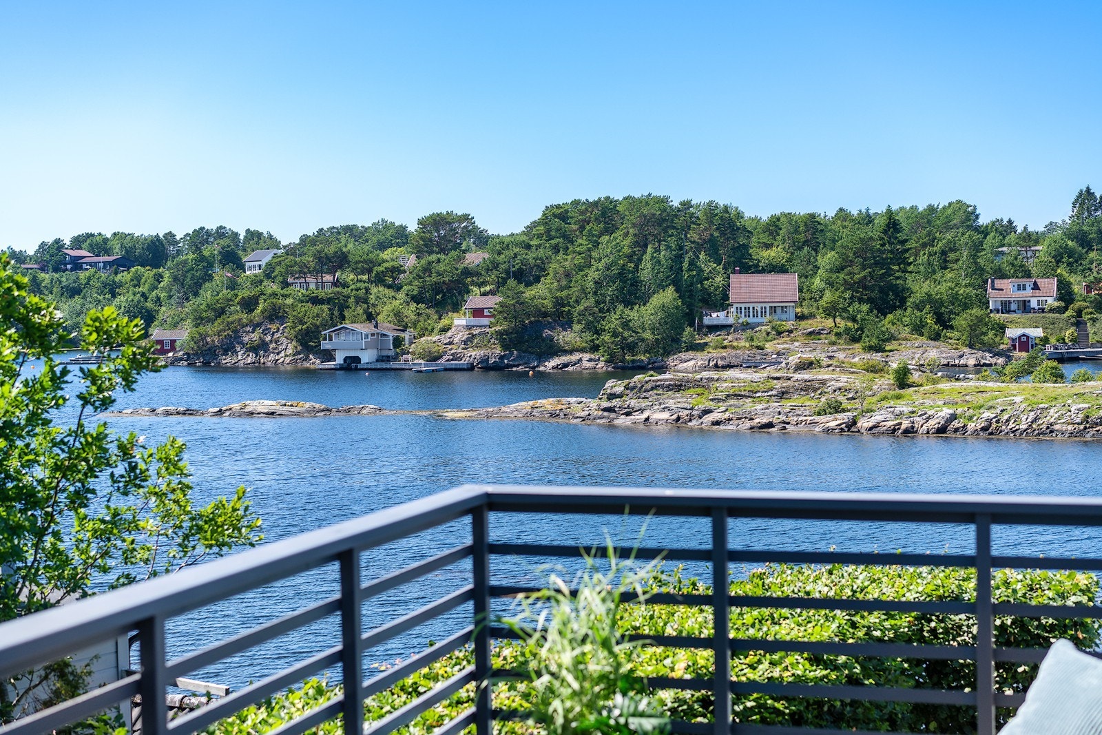 Utsiktsbilde fra terrassen Galleribilde