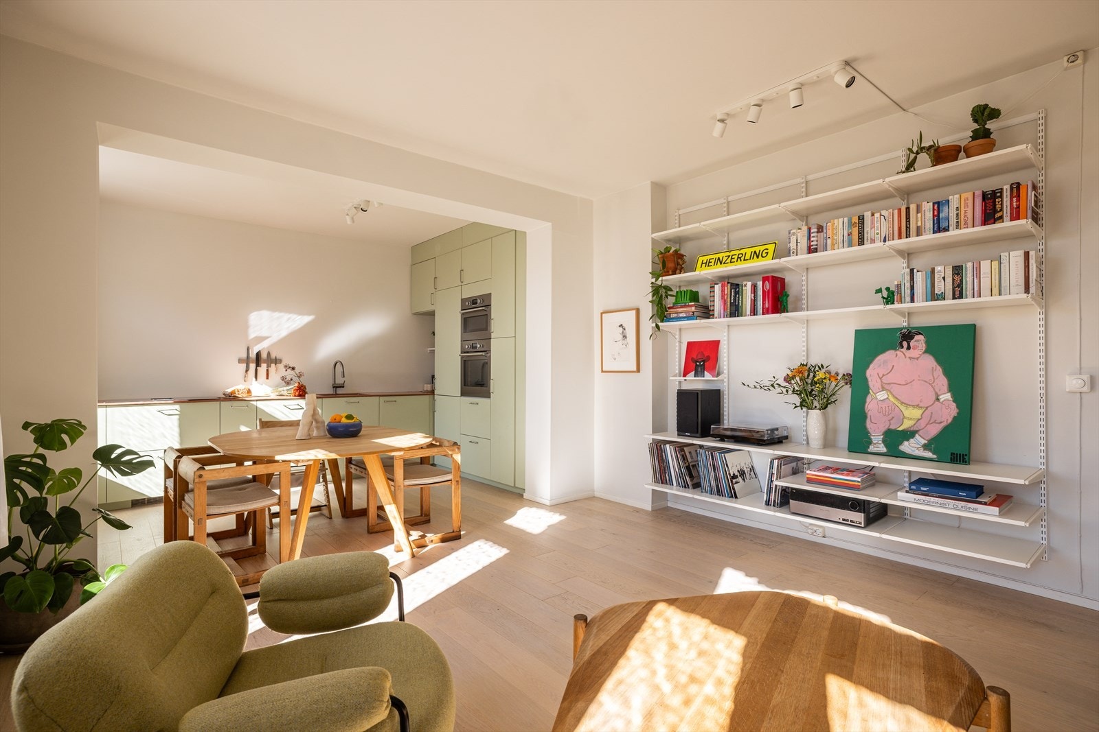 Den fleksible planløsningen gir flere møbleringsmuligheter for å tilpasse sonene etter eget ønske. Galleribilde