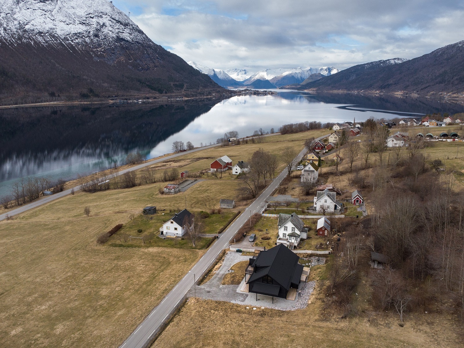 Dronebilde Galleribilde