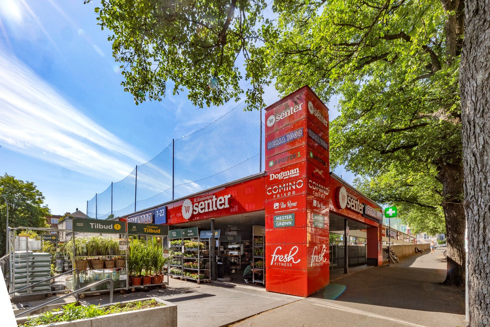 St. Hanshaugen Senter vis-a-vis Galleribilde