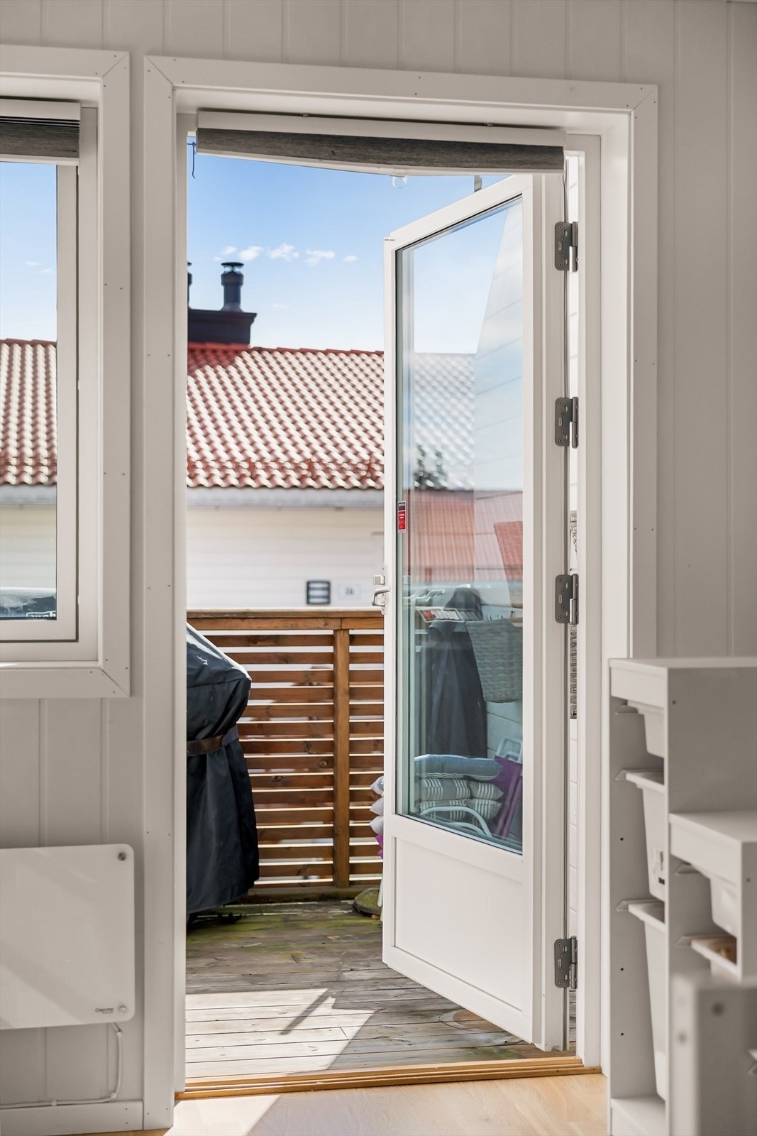 Adkomst til den solrike balkongen Galleribilde
