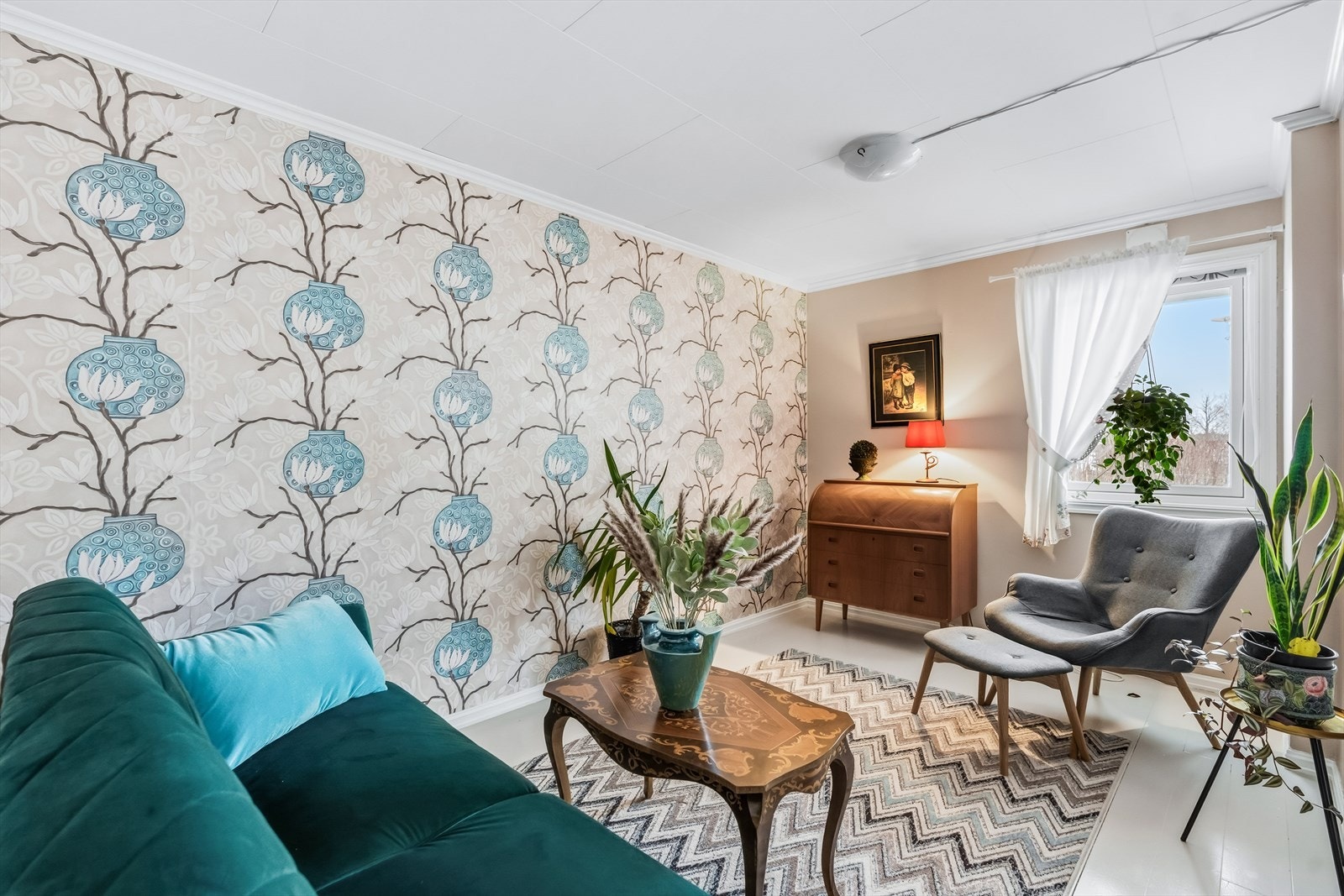 Soverom nr. 2 fungerer ypperlig som barnerom, gjesterom eller kontor - her er mulighetene mange! Galleribilde