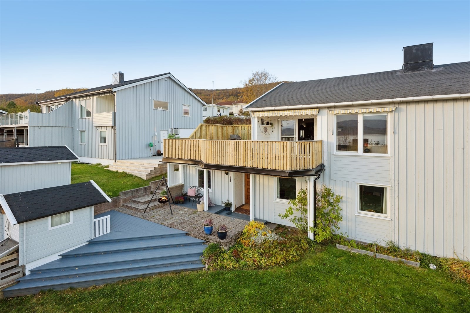 Eiendommen ligger i et veletablert og attraktivt område på Øvre Hunstad. Galleribilde