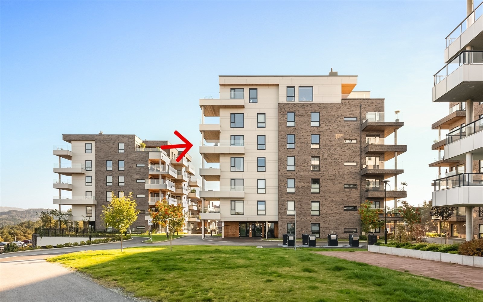 Sameiets fellesarealer er pent opparbeidet Galleribilde