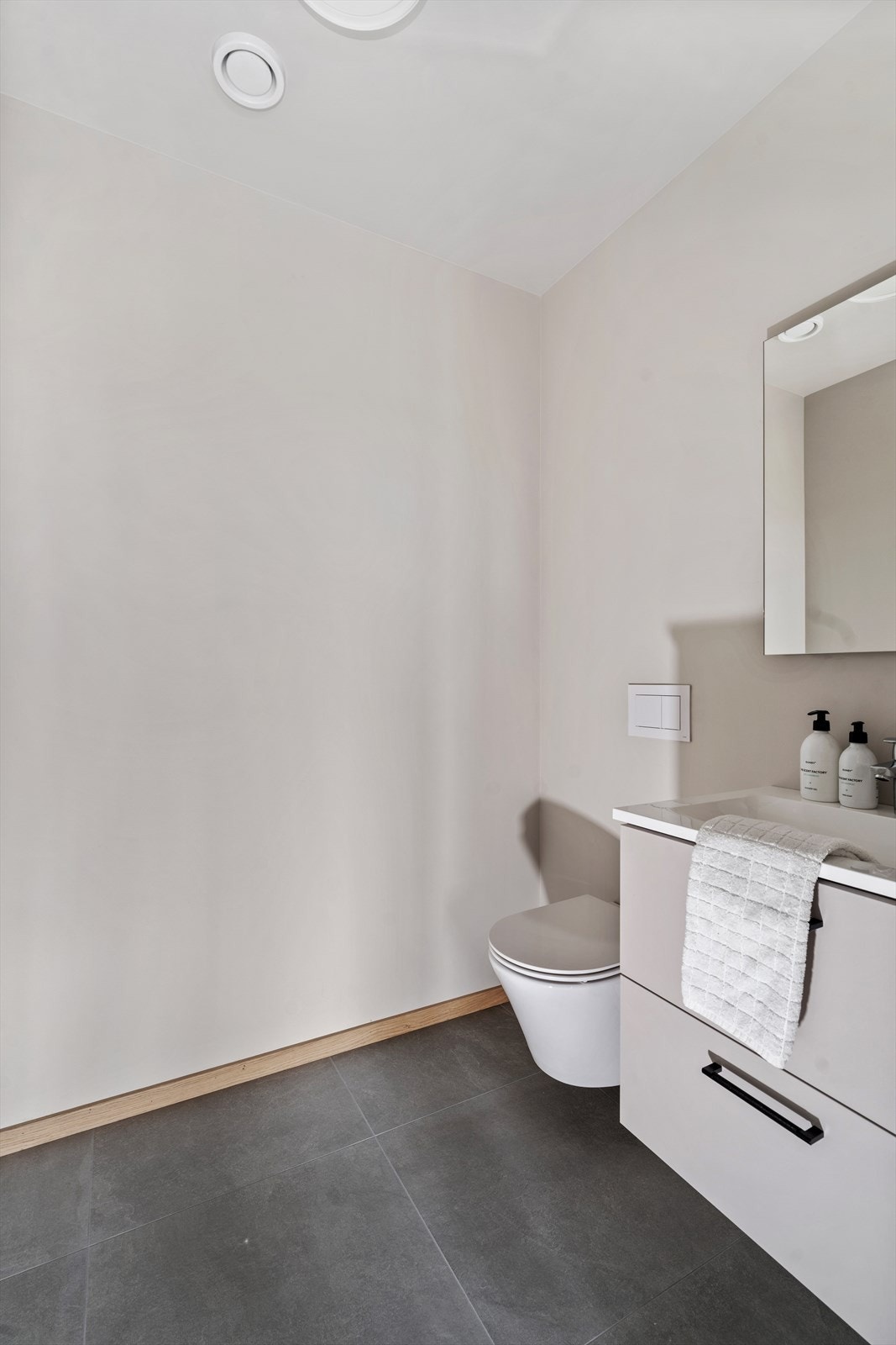 Gjeste WC i første etasje. Galleribilde