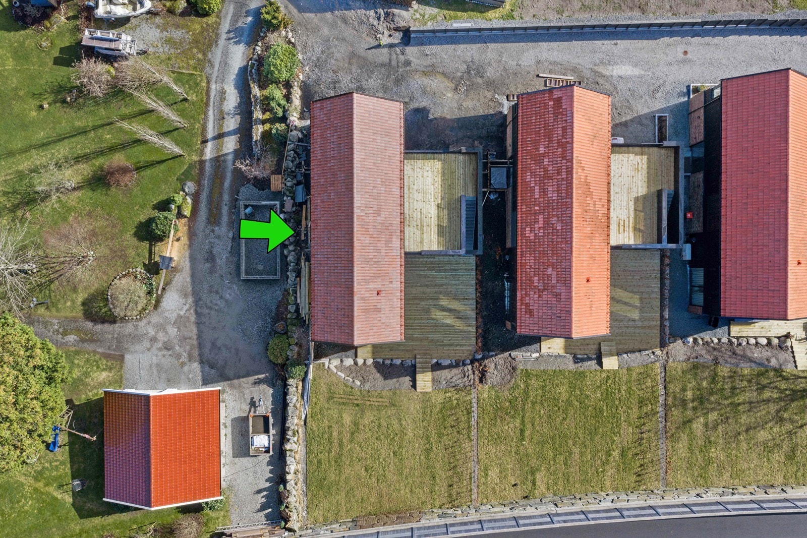 Oversiktsbilde av eiendommen. Galleribilde