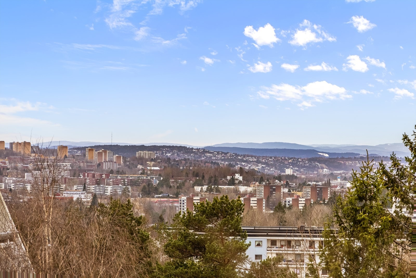 Her får du en herlig utsikt som kan nytes året rundt. Galleribilde