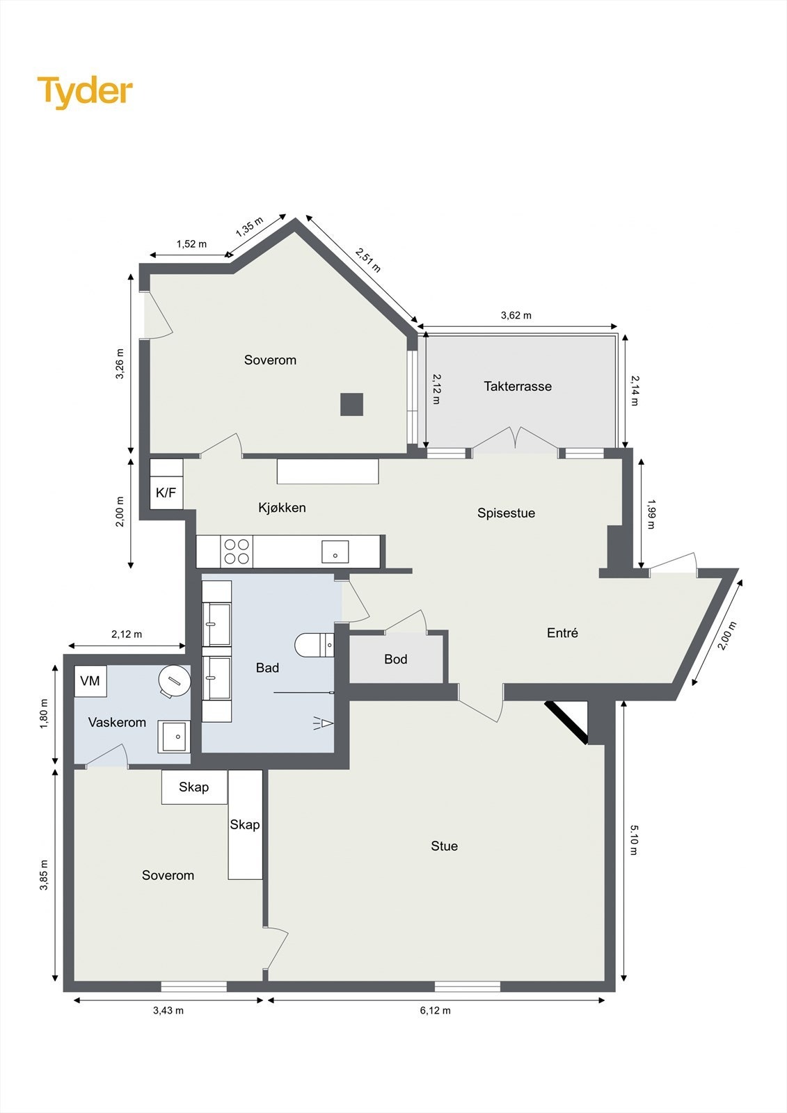 Plantegning. Galleribilde