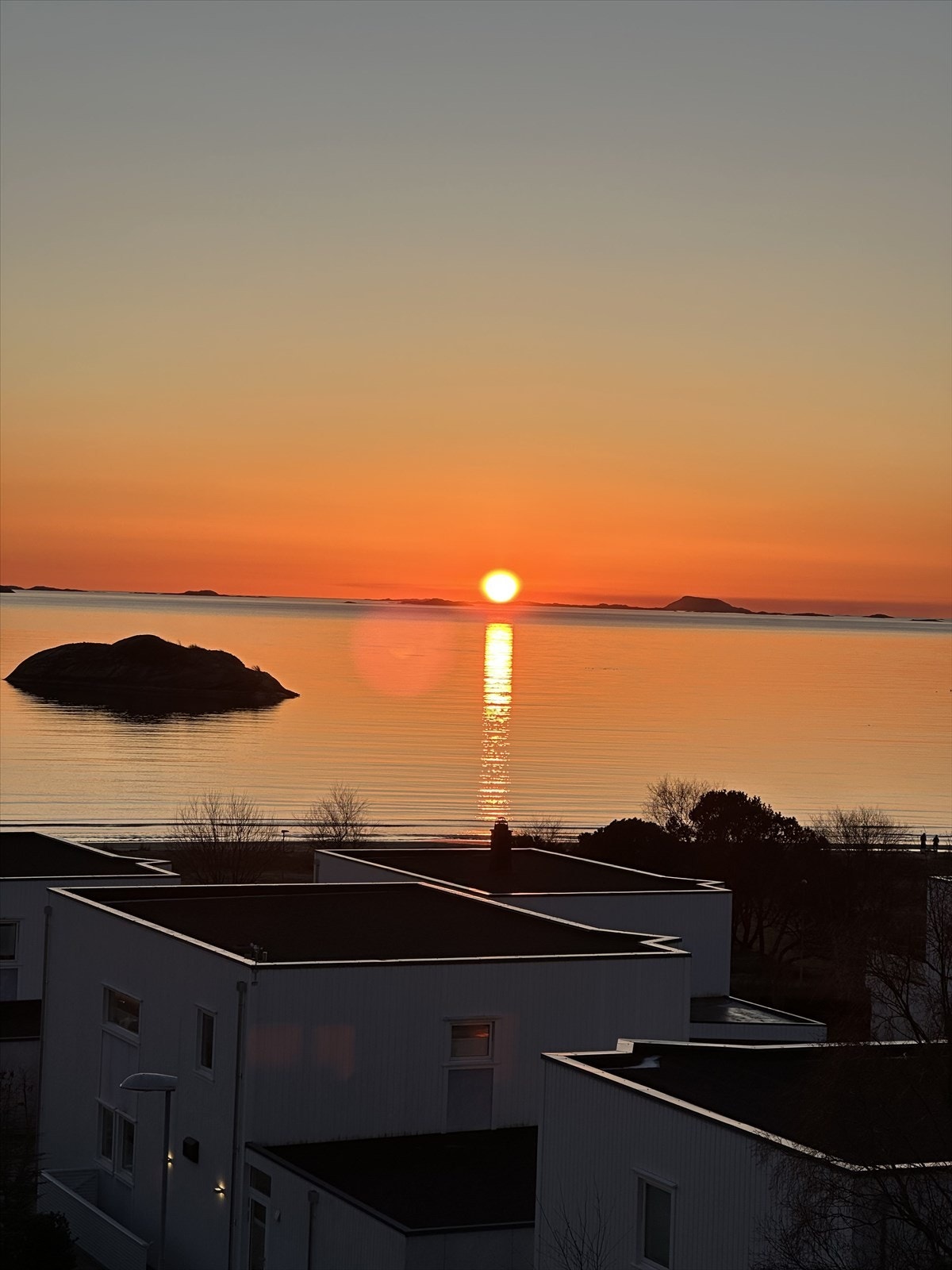 Selgers private bilde - Nydelige solnedganger over Viste Galleribilde