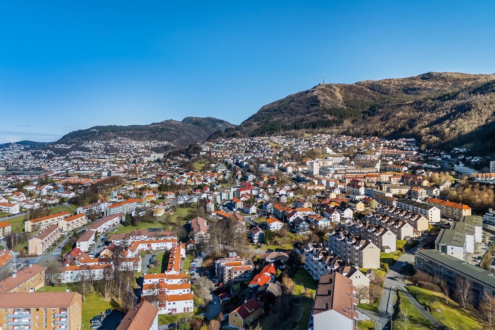 Dronebilde Galleribilde