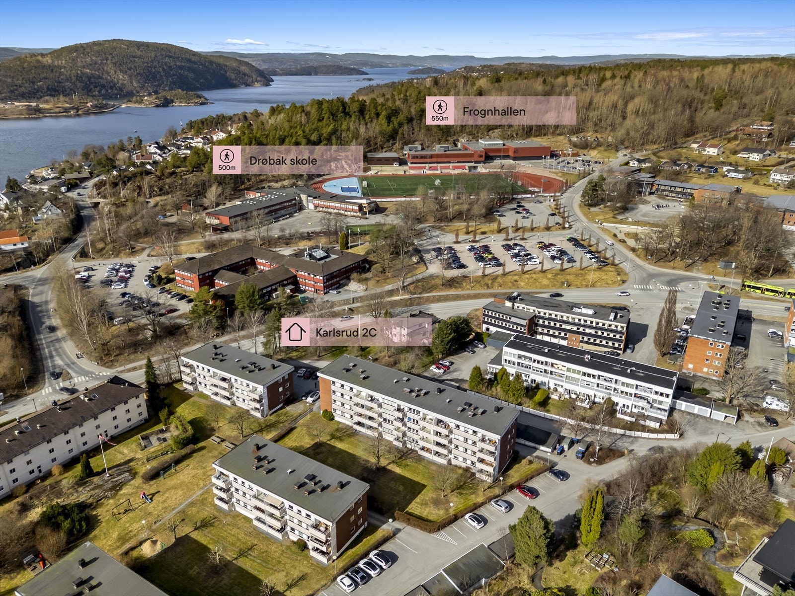 Attraktiv og sentral beliggenhet på Seiersten med kort vei til sentrum og sjøen Galleribilde