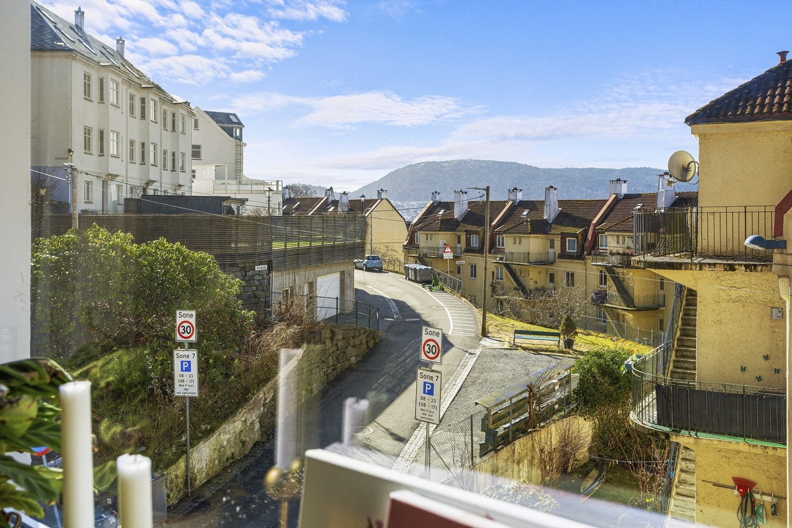 Utsikt mot nærområdet Galleribilde