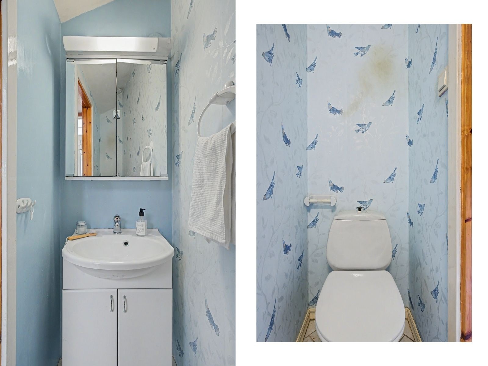 Eget WC ved entréen er perfekt for travle morgener og gjester på besøk. Galleribilde