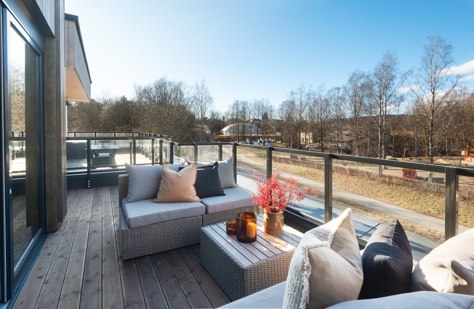 Solrik terrasse i 3 etg. Galleribilde