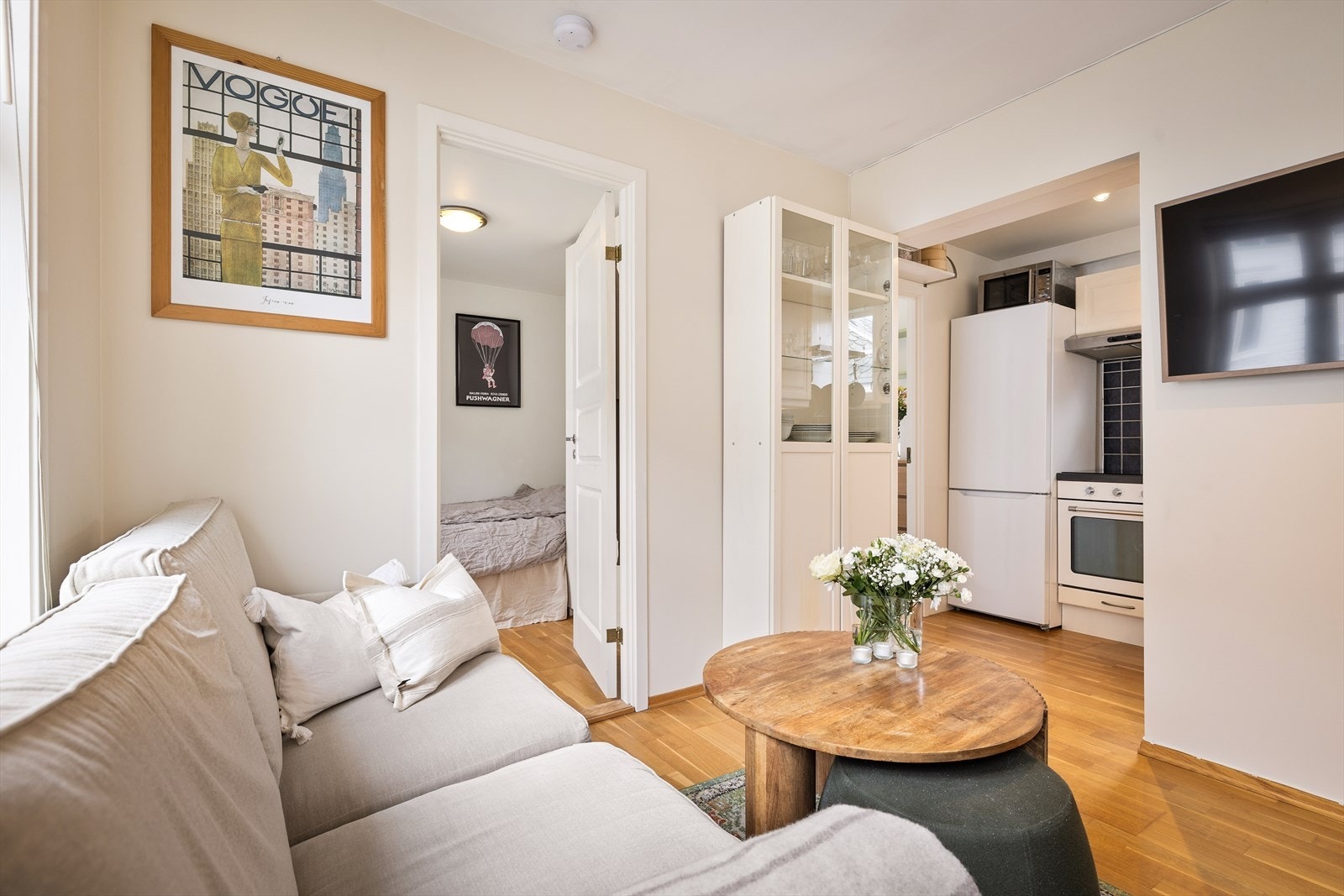 Flere av veggene er nylig malt. Galleribilde