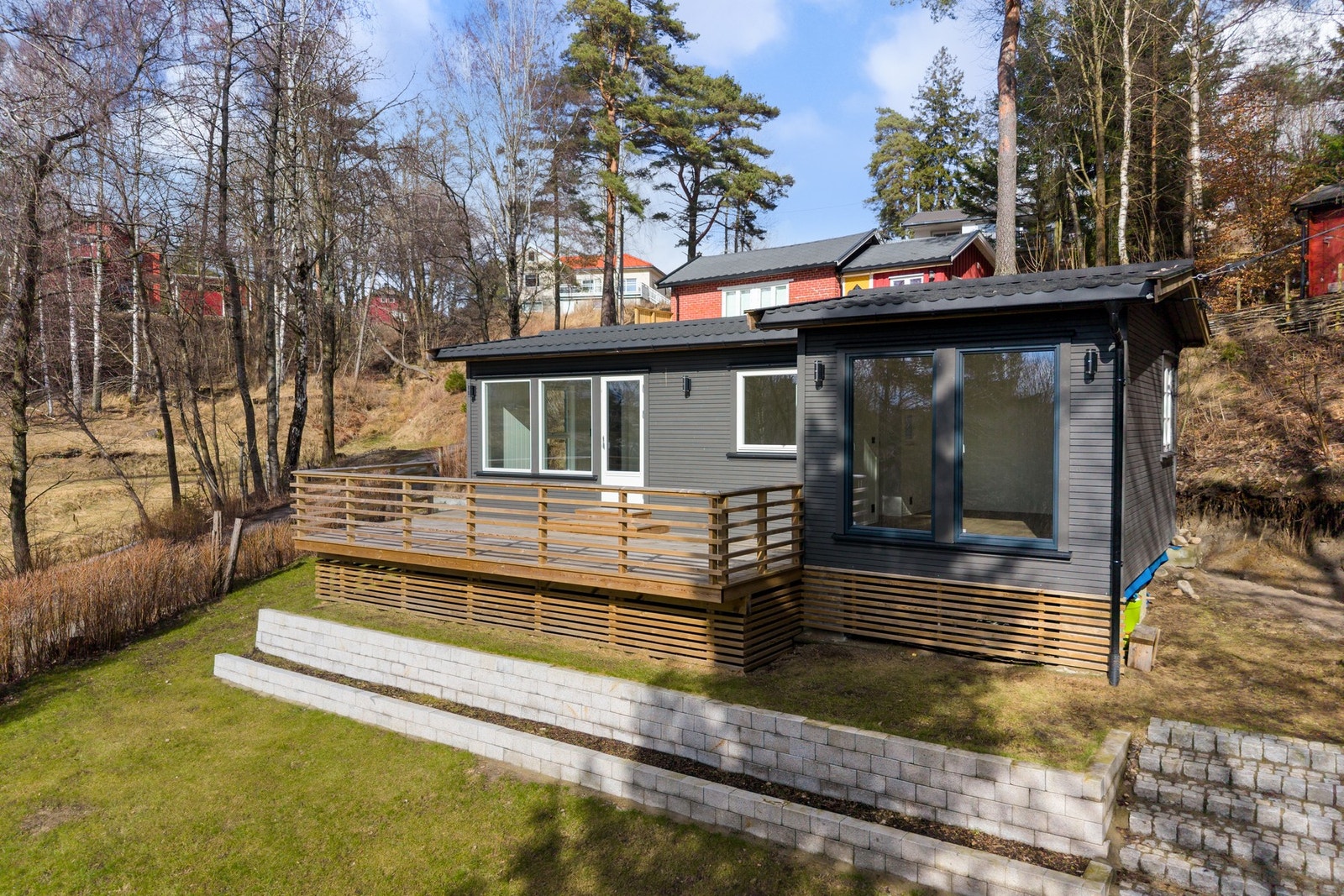 Pent opparbeidet uterom. Galleribilde