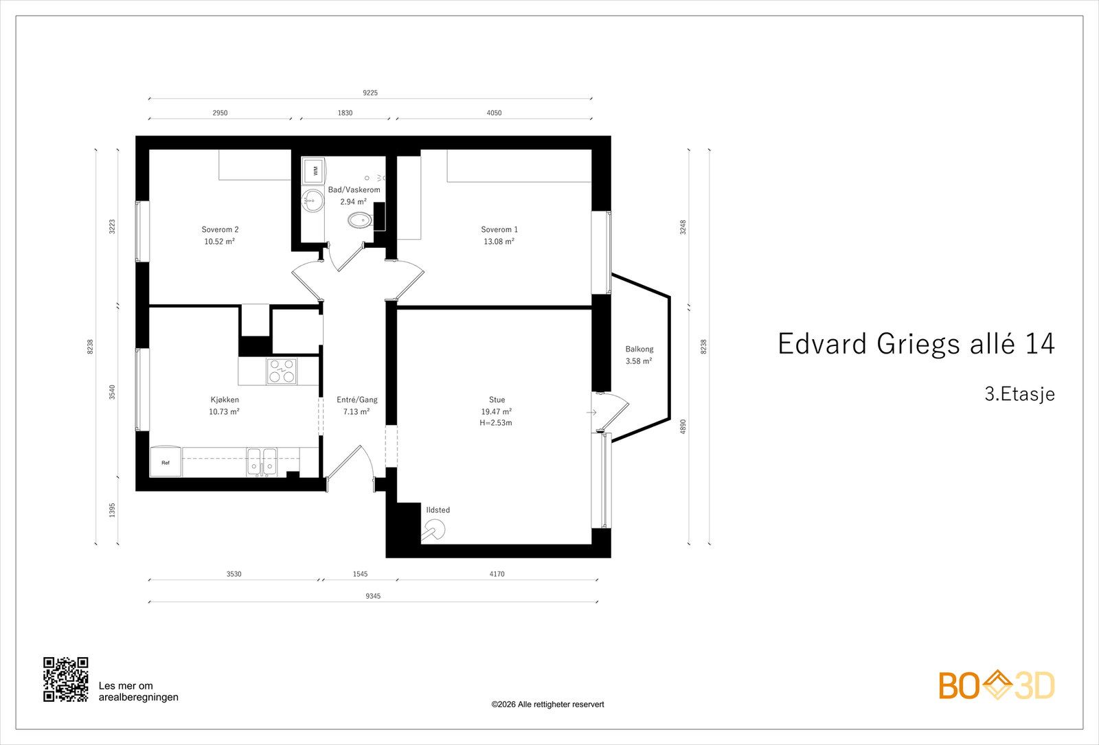 Dagens planløsning. Galleribilde