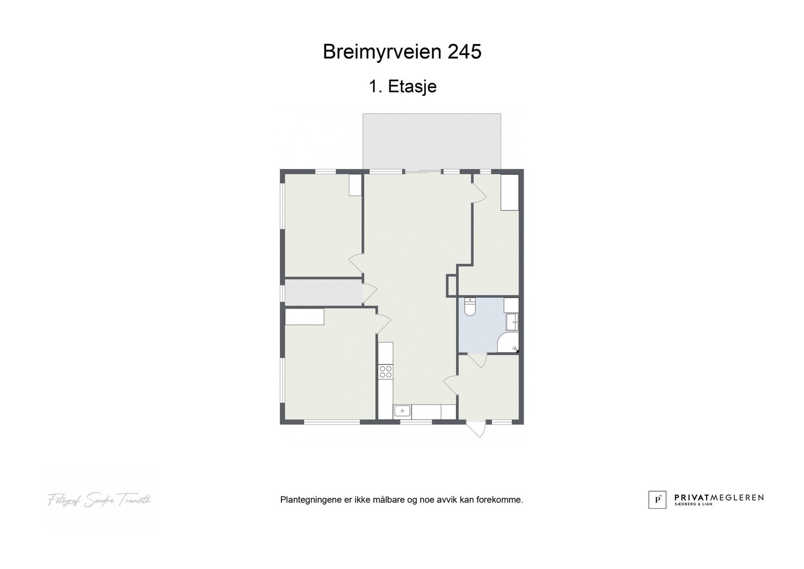 Plantegning - Breimyrveien 245 Galleribilde