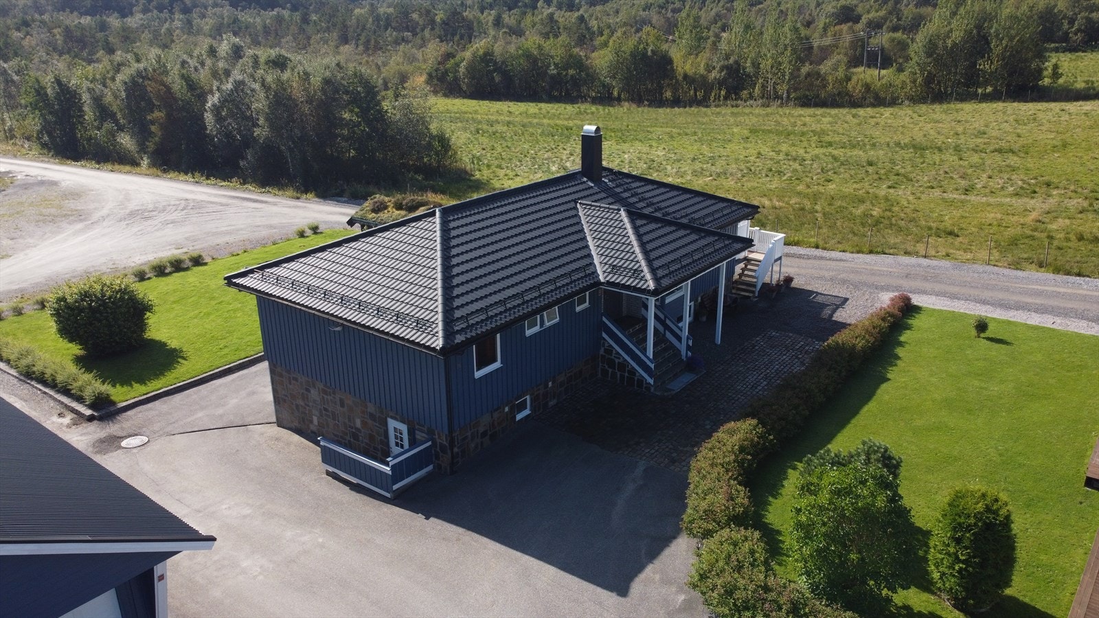 Dronebilde. Foto: Malene Dale Galleribilde