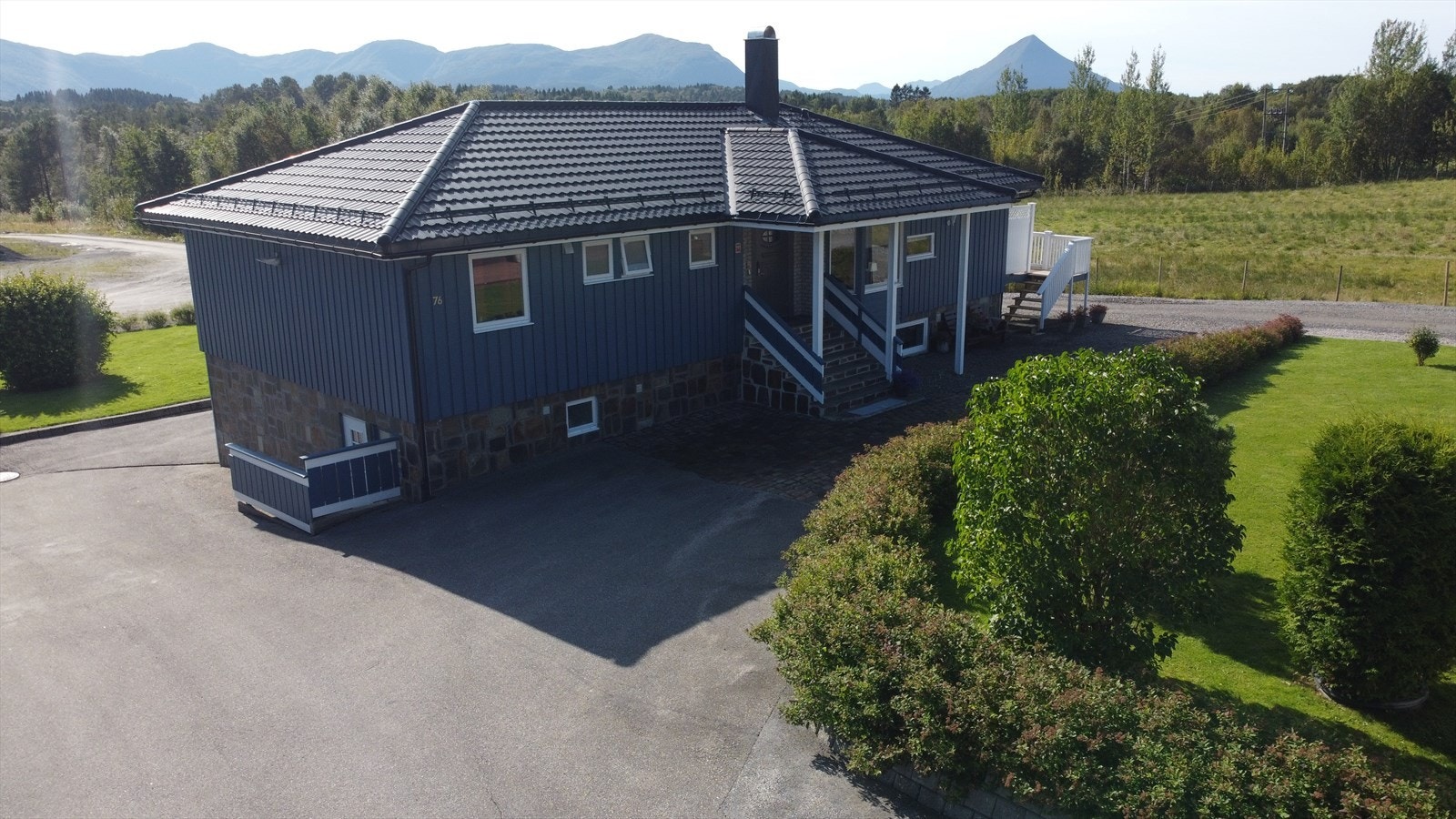 Dronebilde. Foto: Malene Dale Galleribilde