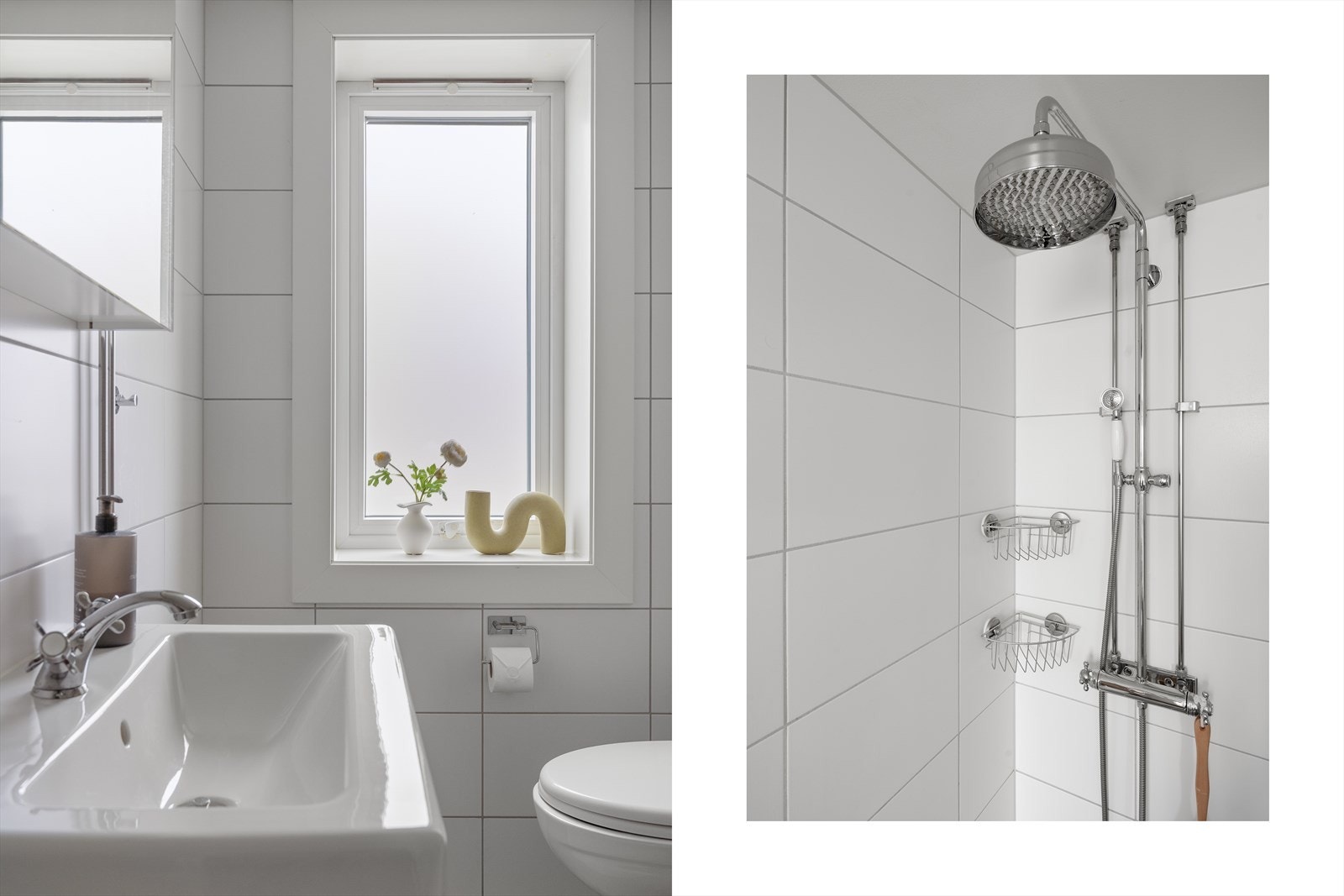 - Vegger og gulv er flislagt - Galleribilde