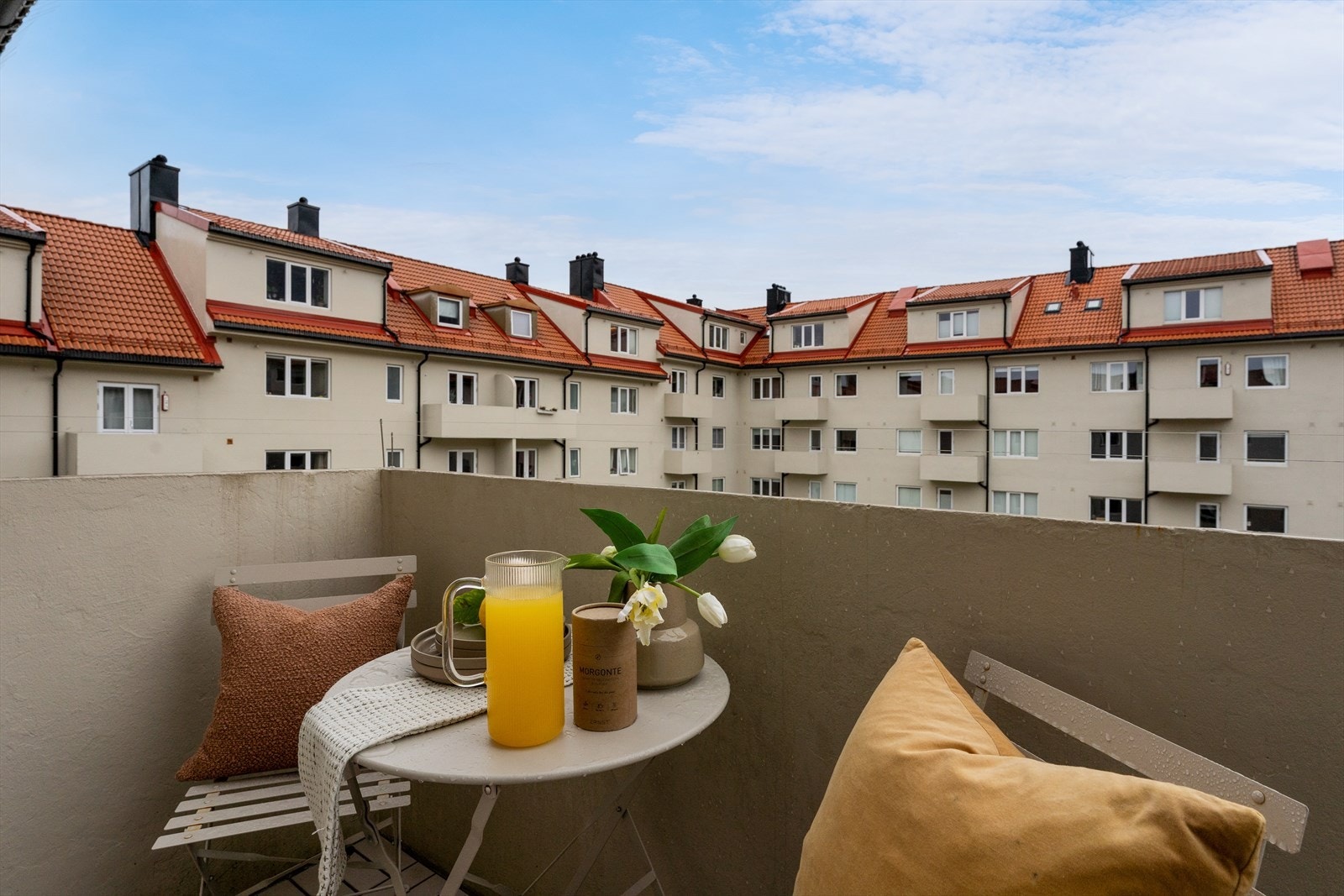 - Leiligheten har en koselig balkong - Galleribilde