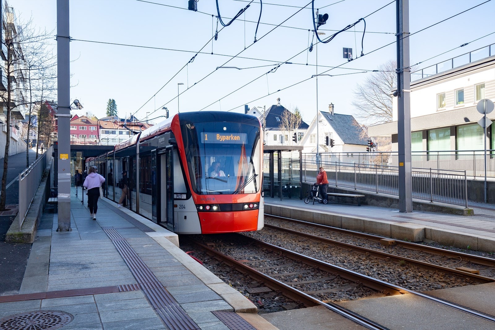 - Området er svært godt tilrettelagt for deg som reiser kollektivt, med bybane og busstopp i nærheten - Galleribilde