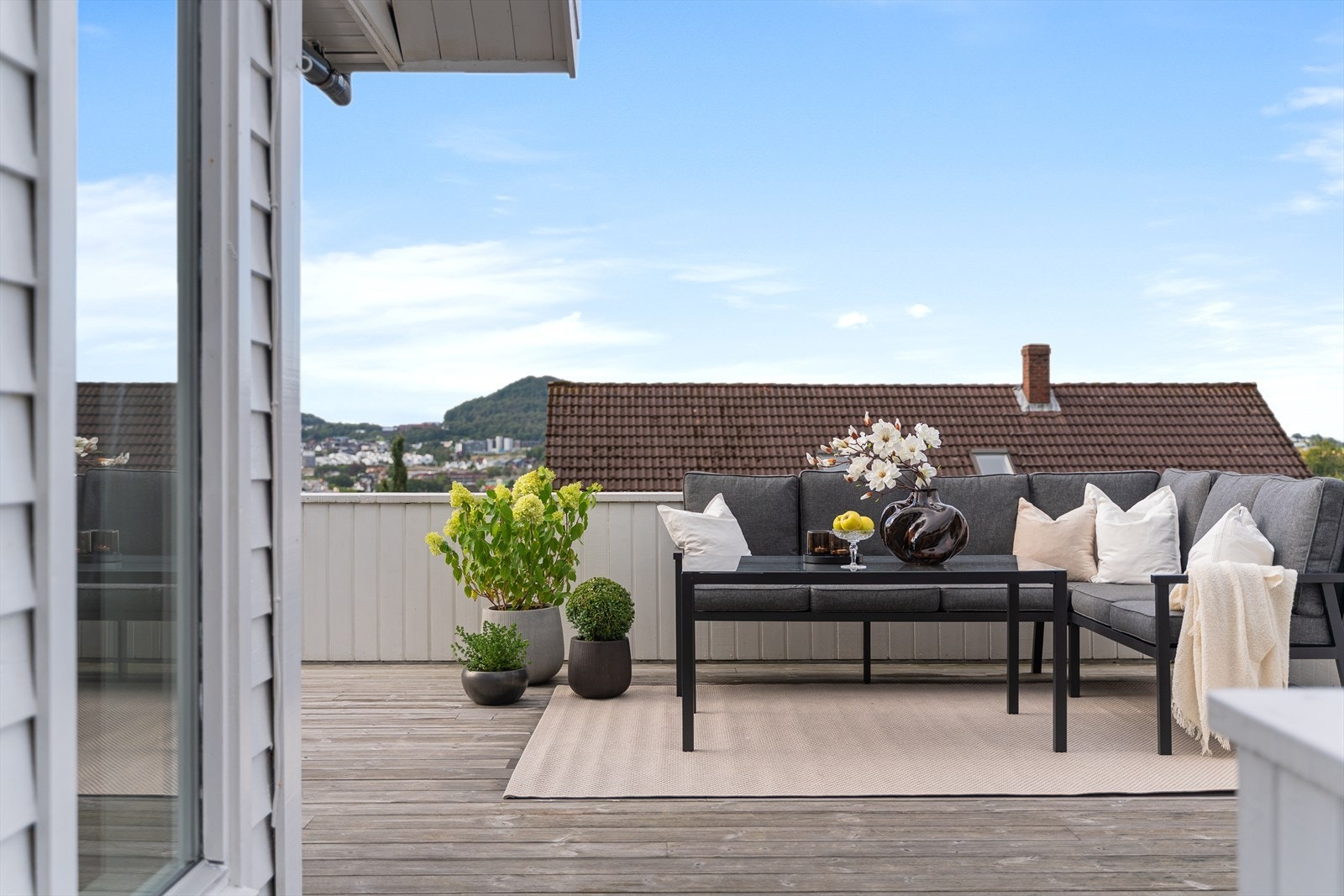 Fin forlengelse av stuen. Galleribilde