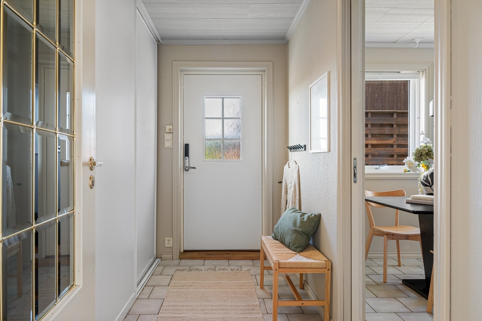 Gang med skapplass Galleribilde