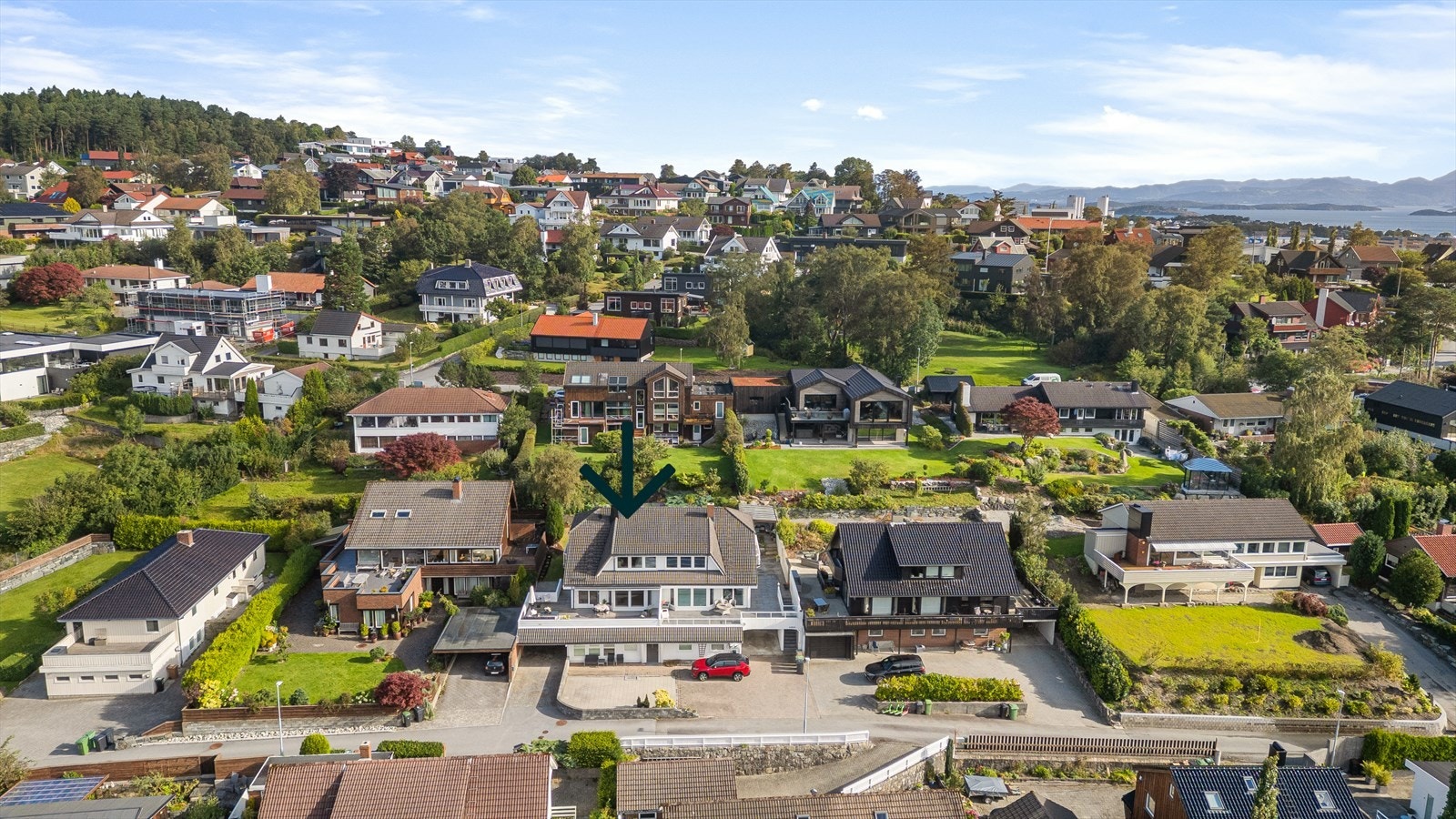 Hinna er et meget tiltalende og svært familievennlig område Galleribilde