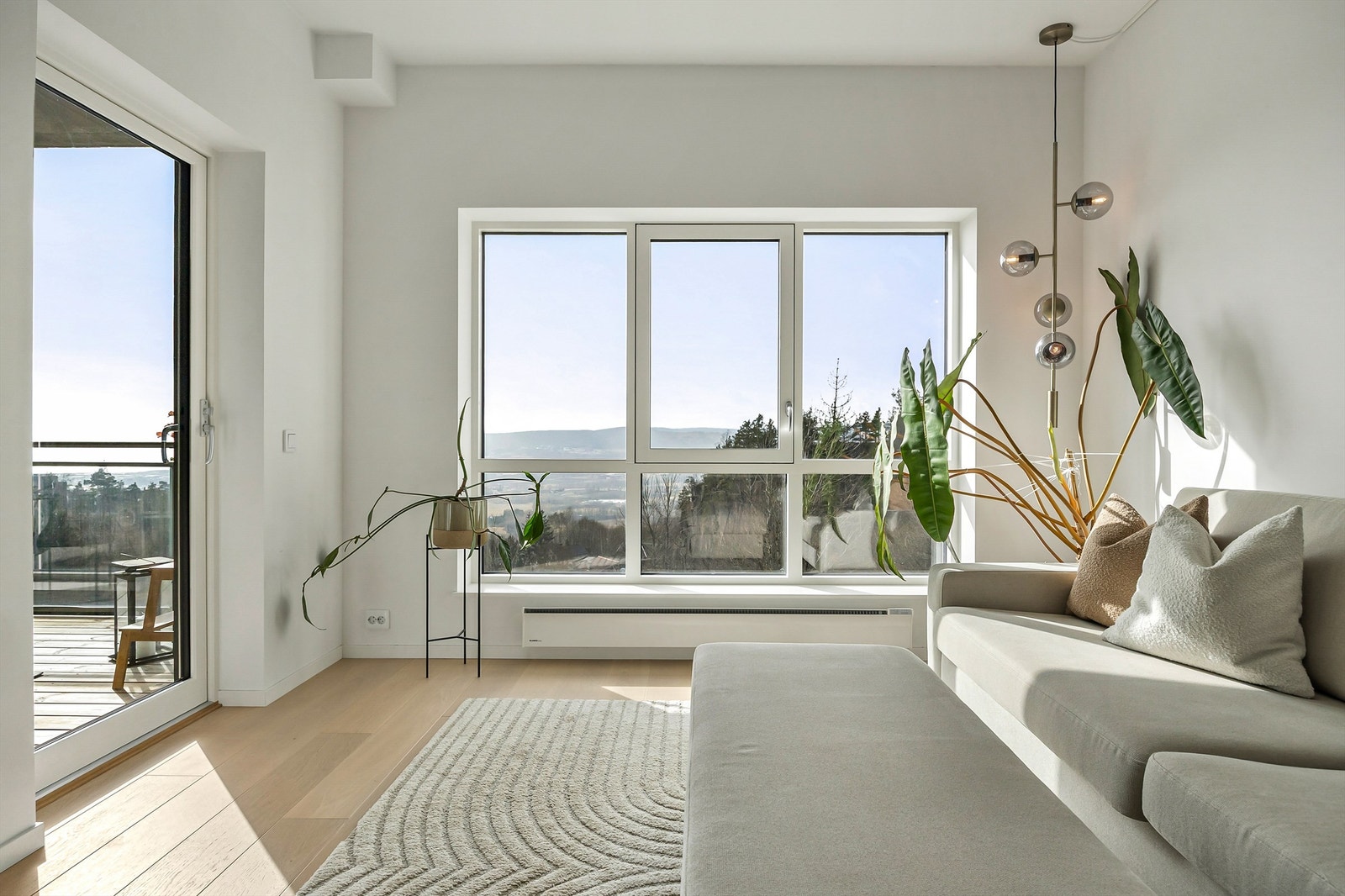 Leiligheten har balansert ventilasjonsanlegg. Galleribilde