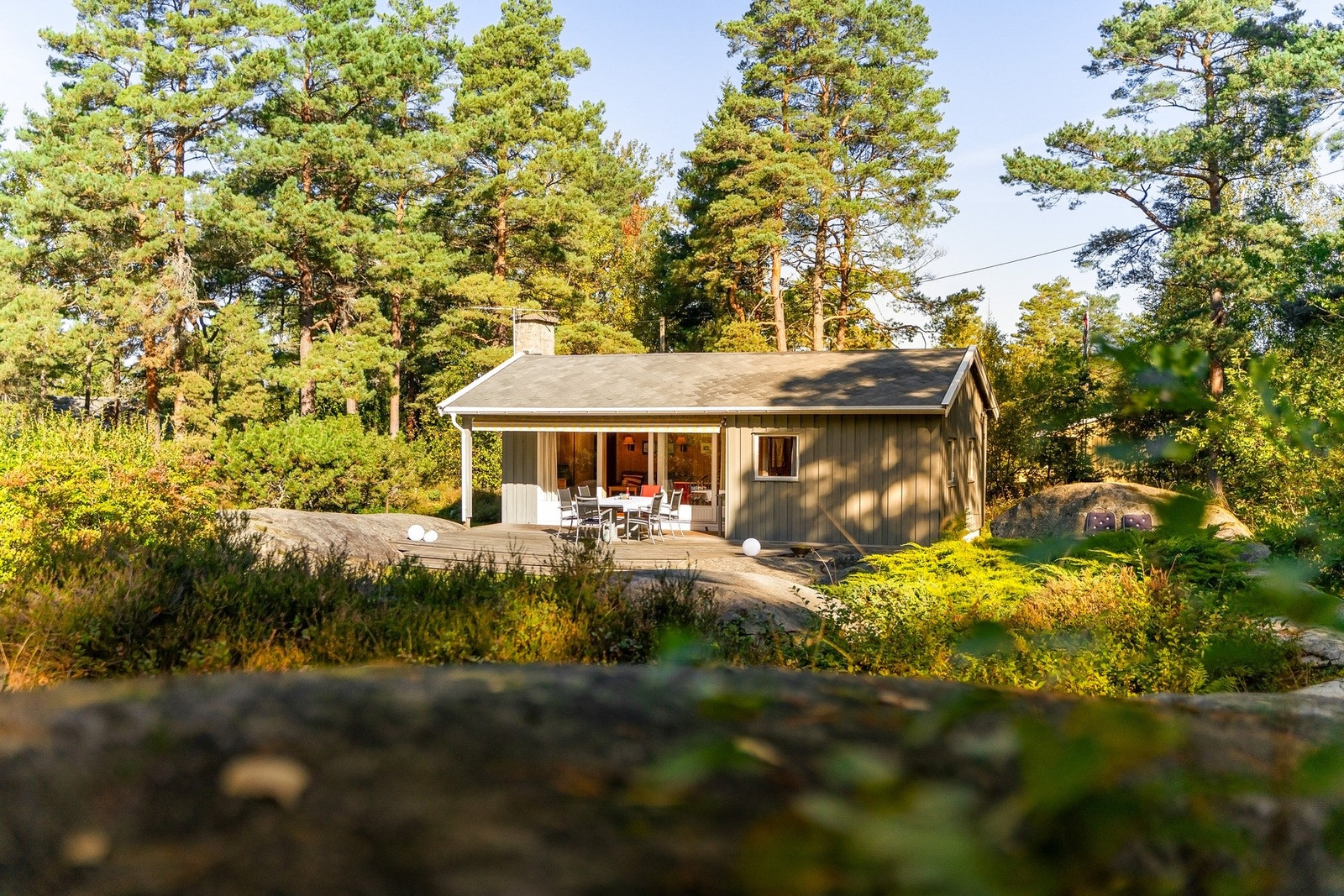 Tomten er på hele 1848m² Galleribilde