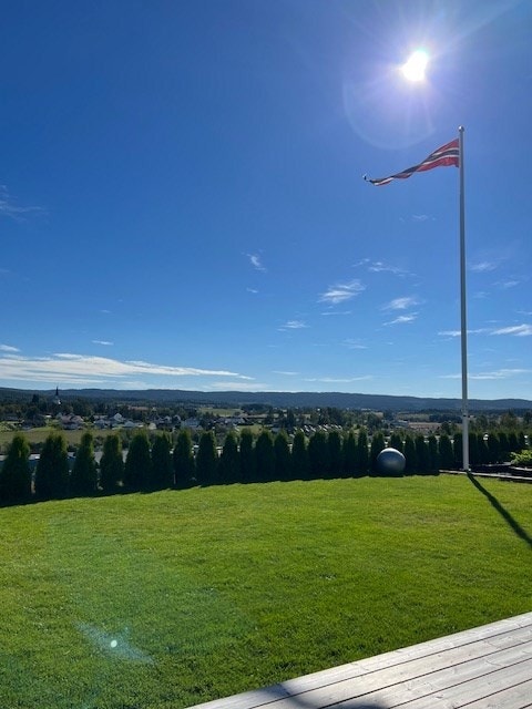 Selgers stemningsbilder av utsikten fra eiendommen. Galleribilde