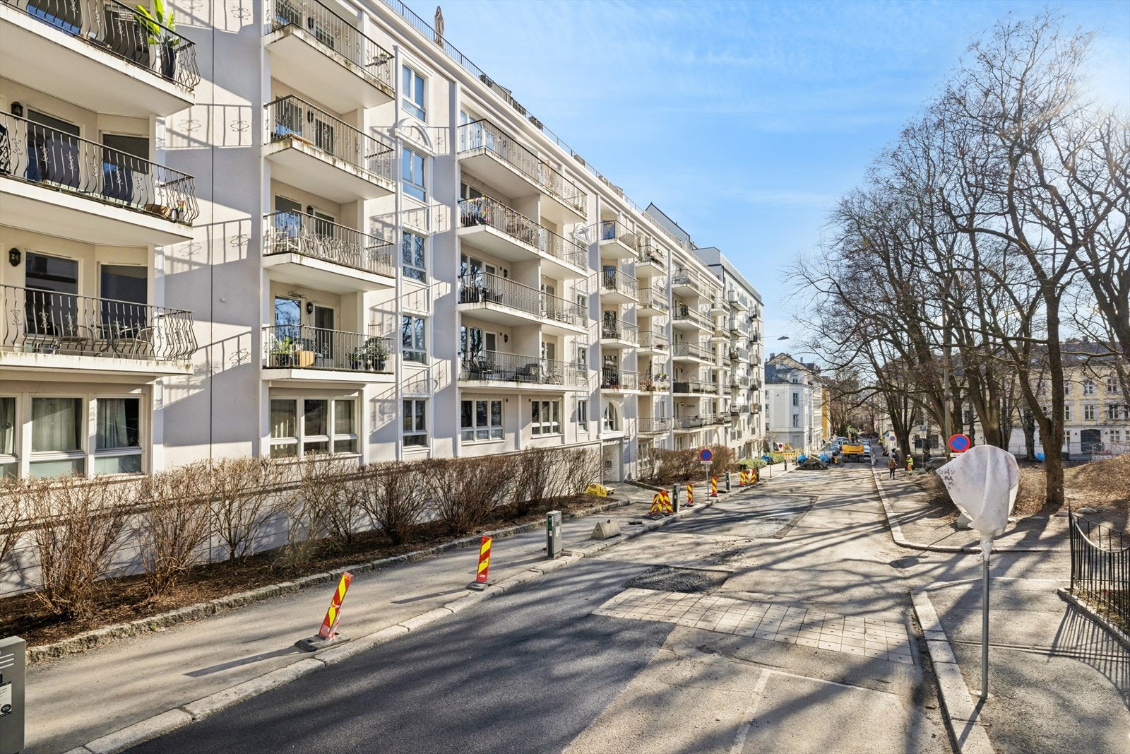 Fasaden vendt mot Ankerhagen. Galleribilde