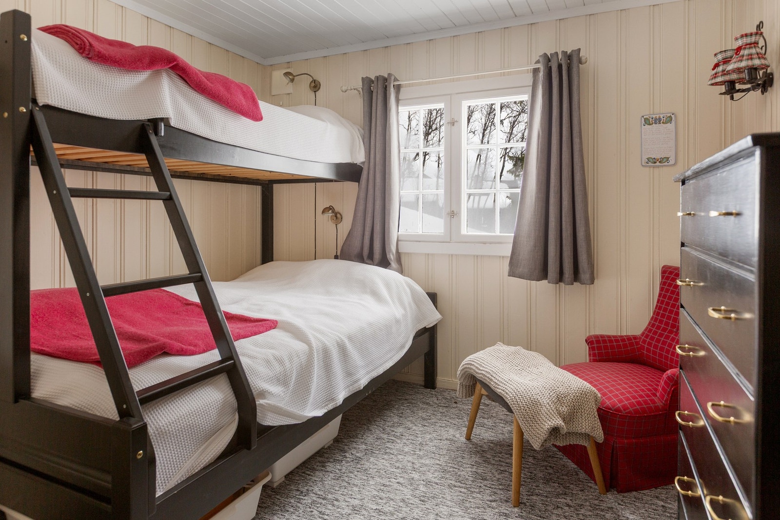 Soverom 2 med familiekøye. Galleribilde