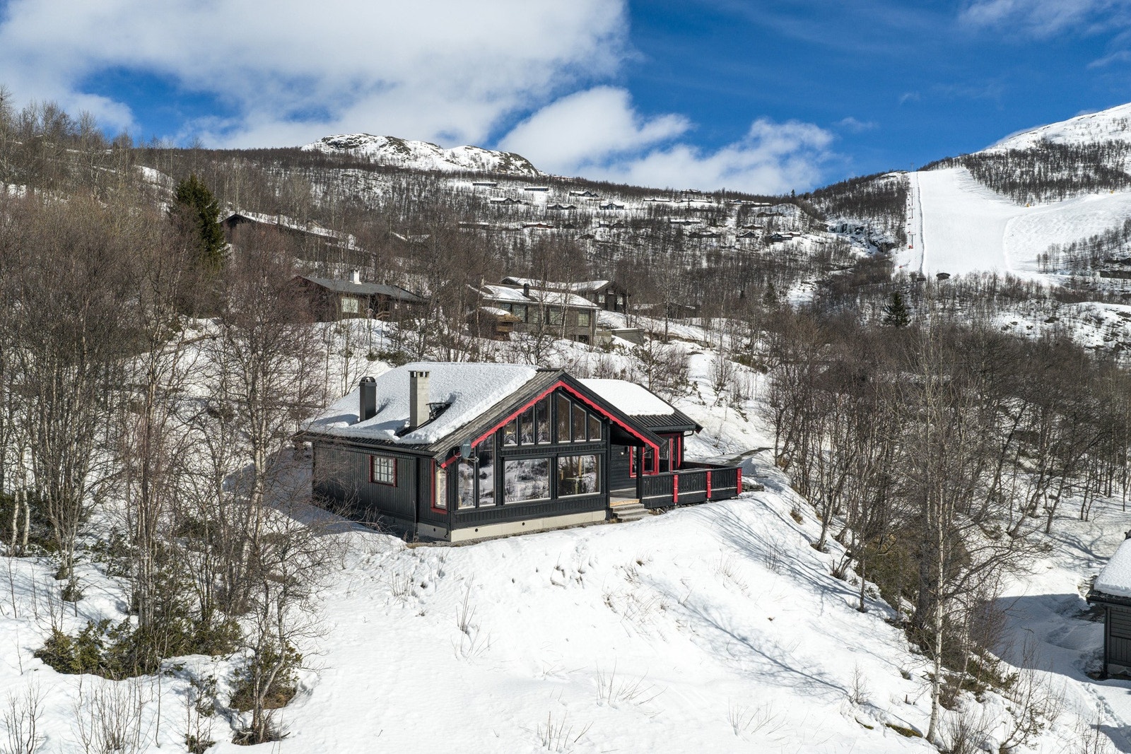 Et lekkert chalet med fantastisk beliggenhet i Grøndalen! Galleribilde